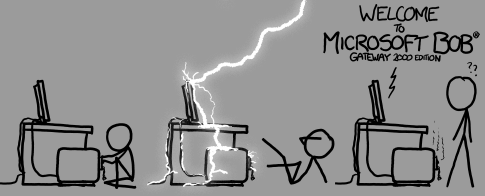 the tempest installs microsoft bob (gateway 2000 edition)